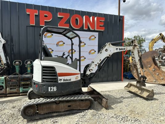 Bobcat E26 Canopy - Ekskavator mini: gambar 5 Bobcat E26 Canopy - Ekskavator mini: gambar 5