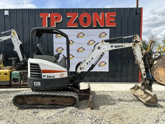 Bobcat E26 Canopy - Ekskavator mini: gambar 1 Bobcat E26 Canopy - Ekskavator mini: gambar 1