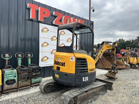Bobcat E26 à 18900 € HT - Ekskavator mini: gambar 5 Bobcat E26 à 18900 € HT - Ekskavator mini: gambar 5