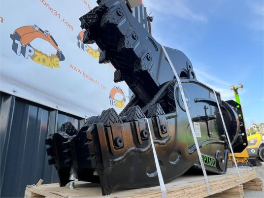 Gunting pembongkaran untuk Peralatan konstruksi Croc béton pour pelle de 8T - 12T: gambar 6