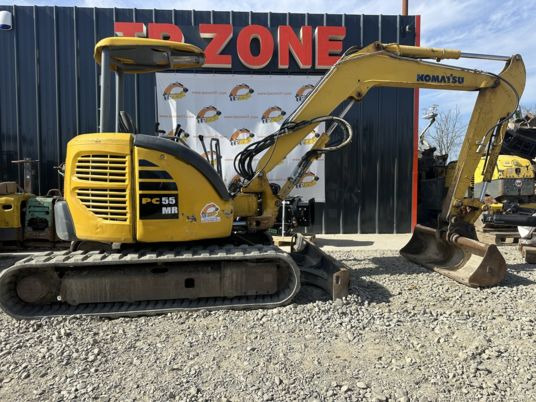 Komatsu PC55MR-3 à 22500 Euros HT - Ekskavator mini: gambar 3 Komatsu PC55MR-3 à 22500 Euros HT - Ekskavator mini: gambar 3