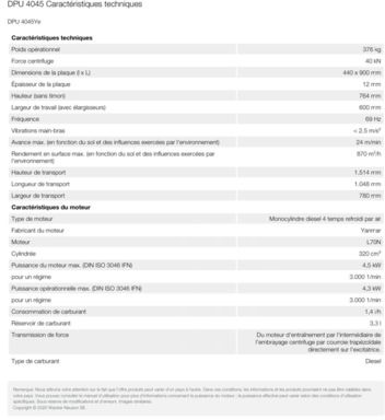 Wacker Neuson DPU4045 - Pelat getar: gambar 5 Wacker Neuson DPU4045 - Pelat getar: gambar 5