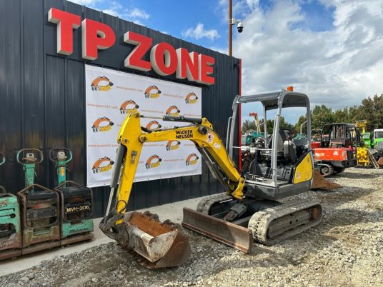 Wacker Neuson ET24 - Canopy - Attache rapide hydraulique - Ekskavator mini: gambar 4 Wacker Neuson ET24 - Canopy - Attache rapide hydraulique - Ekskavator mini: gambar 4