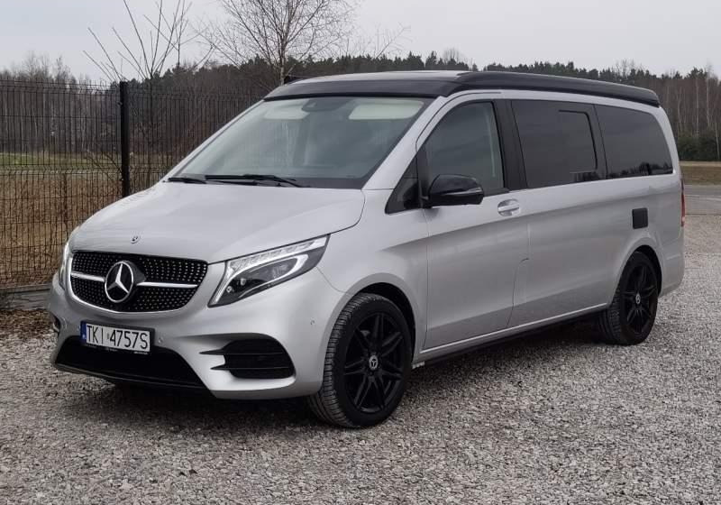 Bus mini, Van penumpang Mercedes-Benz V klasa Marco Polo 4matic: gambar 1