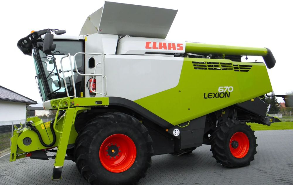 Claas Lexion 670 2019 Rok, Heder V 770, Najbogatsza Wersja, Nie Malowany, Stan Idealny - Pemanen gabungan: gambar 1 Claas Lexion 670 2019 Rok, Heder V 770, Najbogatsza Wersja, Nie Malowany, Stan Idealny - Pemanen gabungan: gambar 1