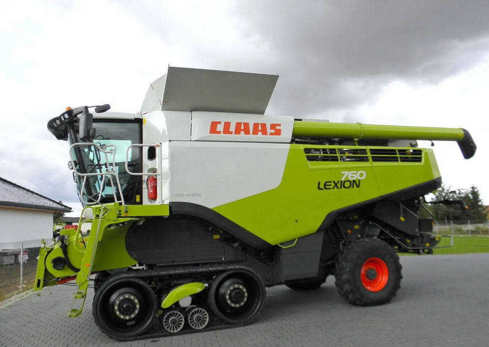 Claas Lexion 760 Terra Trac 2015 Rok, 1900 motgodzin, Heder V 930 2019 Rok, Najbogatsza Wersja, Nie Malowany, Stan Idealny - Pemanen gabungan: gambar 5 Claas Lexion 760 Terra Trac 2015 Rok, 1900 motgodzin, Heder V 930 2019 Rok, Najbogatsza Wersja, Nie Malowany, Stan Idealny - Pemanen gabungan: gambar 5