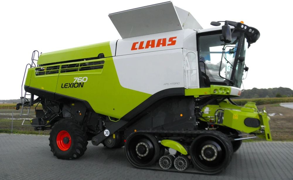 Claas Lexion 760 Terra Trac 2015 Rok, 1900 motgodzin, Heder V 930 2019 Rok, Najbogatsza Wersja, Nie Malowany, Stan Idealny - Pemanen gabungan: gambar 1 Claas Lexion 760 Terra Trac 2015 Rok, 1900 motgodzin, Heder V 930 2019 Rok, Najbogatsza Wersja, Nie Malowany, Stan Idealny - Pemanen gabungan: gambar 1