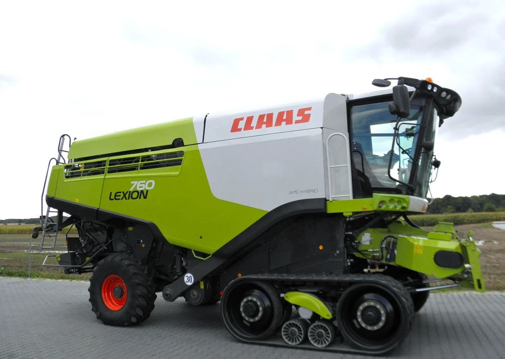 Claas Lexion 760 Terra Trac 2015 Rok, 1900 motgodzin, Heder V 930 2019 Rok, Najbogatsza Wersja, Nie Malowany, Stan Idealny - Pemanen gabungan: gambar 3 Claas Lexion 760 Terra Trac 2015 Rok, 1900 motgodzin, Heder V 930 2019 Rok, Najbogatsza Wersja, Nie Malowany, Stan Idealny - Pemanen gabungan: gambar 3
