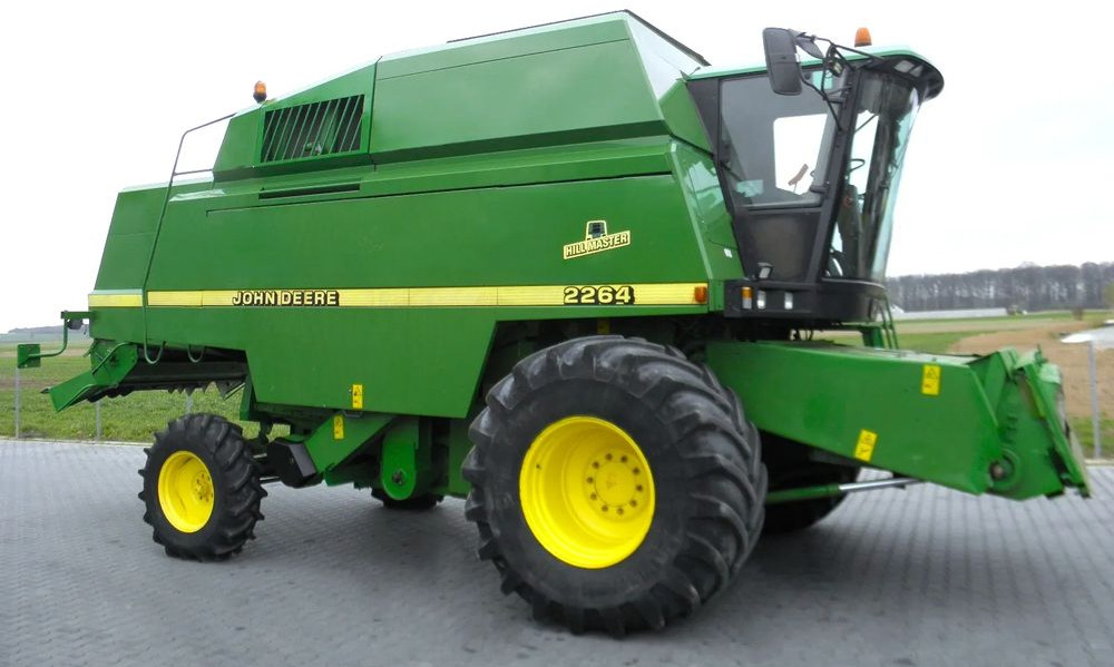 John Deere 2264 HM 1998 Rok, heder 6,1 m, Stol do rzepaku, Nie Malowany, Stan Bardzo Dobry - Pemanen gabungan: gambar 1 John Deere 2264 HM 1998 Rok, heder 6,1 m, Stol do rzepaku, Nie Malowany, Stan Bardzo Dobry - Pemanen gabungan: gambar 1
