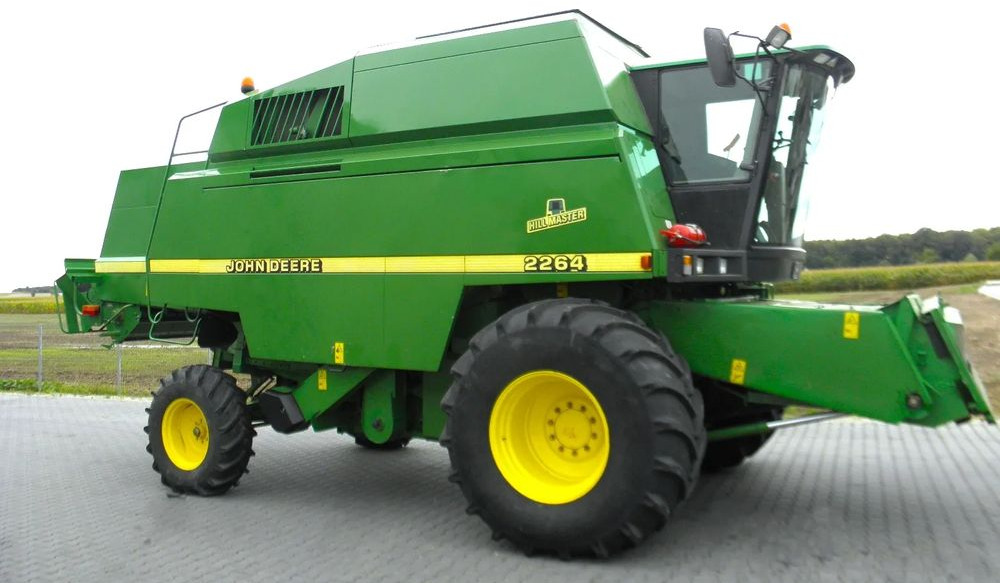 John Deere 2264 HM 1998 Rok, heder 6,1m, Nie Malowany, Stan Idealny - Pemanen gabungan: gambar 3 John Deere 2264 HM 1998 Rok, heder 6,1m, Nie Malowany, Stan Idealny - Pemanen gabungan: gambar 3