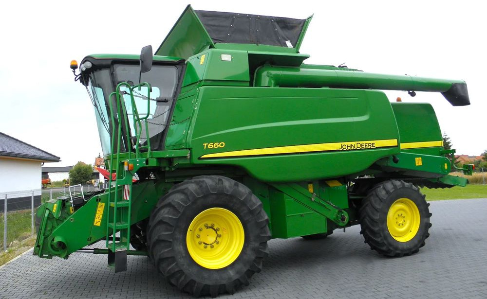 John Deere T660 2008 rok , Heder 6,7 m, Wilgotnosciomierz, Waga, Najbogatsza Wersja, Stan Idealny - Pemanen gabungan: gambar 5 John Deere T660 2008 rok , Heder 6,7 m, Wilgotnosciomierz, Waga, Najbogatsza Wersja, Stan Idealny - Pemanen gabungan: gambar 5
