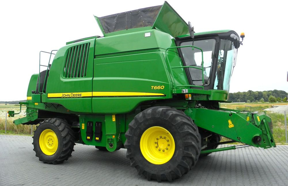 John Deere T660 2008 rok , Heder 6,7 m, Wilgotnosciomierz, Waga, Najbogatsza Wersja, Stan Idealny - Pemanen gabungan: gambar 2 John Deere T660 2008 rok , Heder 6,7 m, Wilgotnosciomierz, Waga, Najbogatsza Wersja, Stan Idealny - Pemanen gabungan: gambar 2