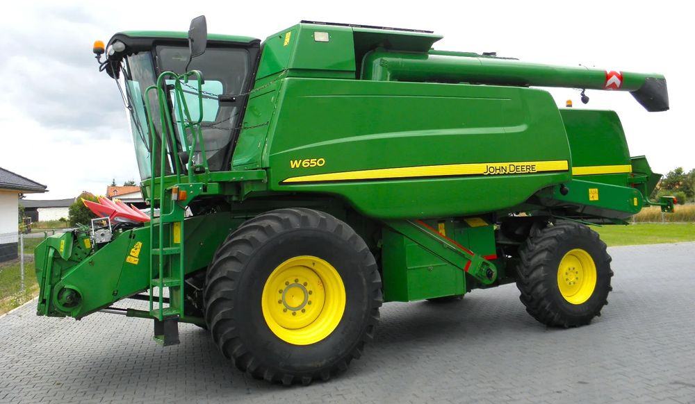 John Deere W650 2008 Rok, heder 6,7m, Nie Malowany, Stan Bardzo Dobry - Pemanen gabungan: gambar 1 John Deere W650 2008 Rok, heder 6,7m, Nie Malowany, Stan Bardzo Dobry - Pemanen gabungan: gambar 1