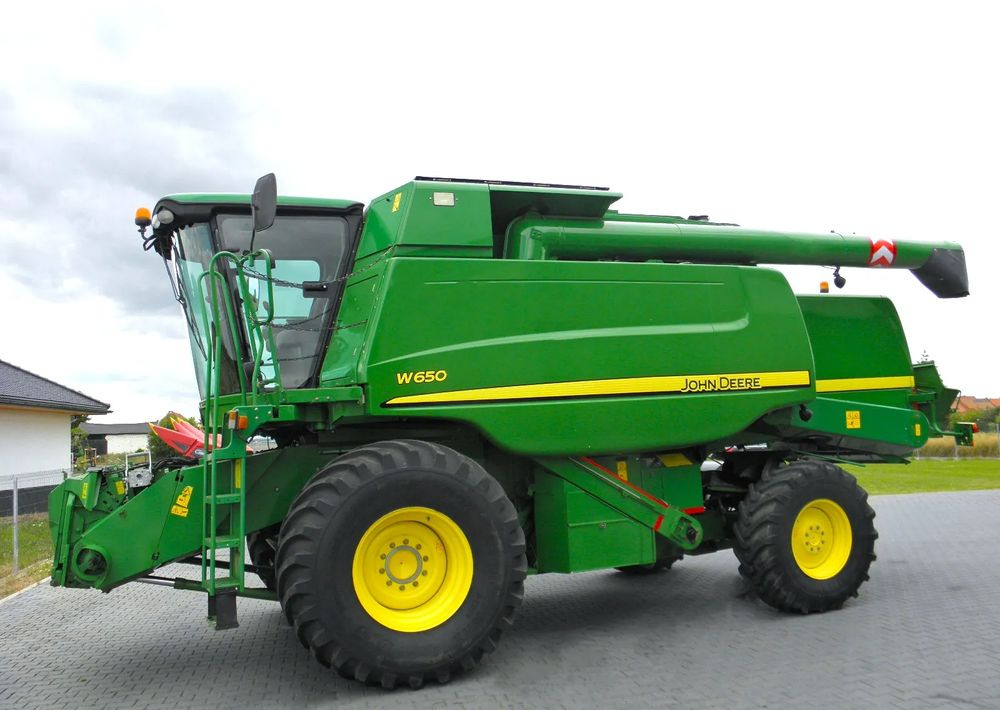 John Deere W650 2008 Rok, heder 6,7m, Nie Malowany, Stan Bardzo Dobry - Pemanen gabungan: gambar 3 John Deere W650 2008 Rok, heder 6,7m, Nie Malowany, Stan Bardzo Dobry - Pemanen gabungan: gambar 3