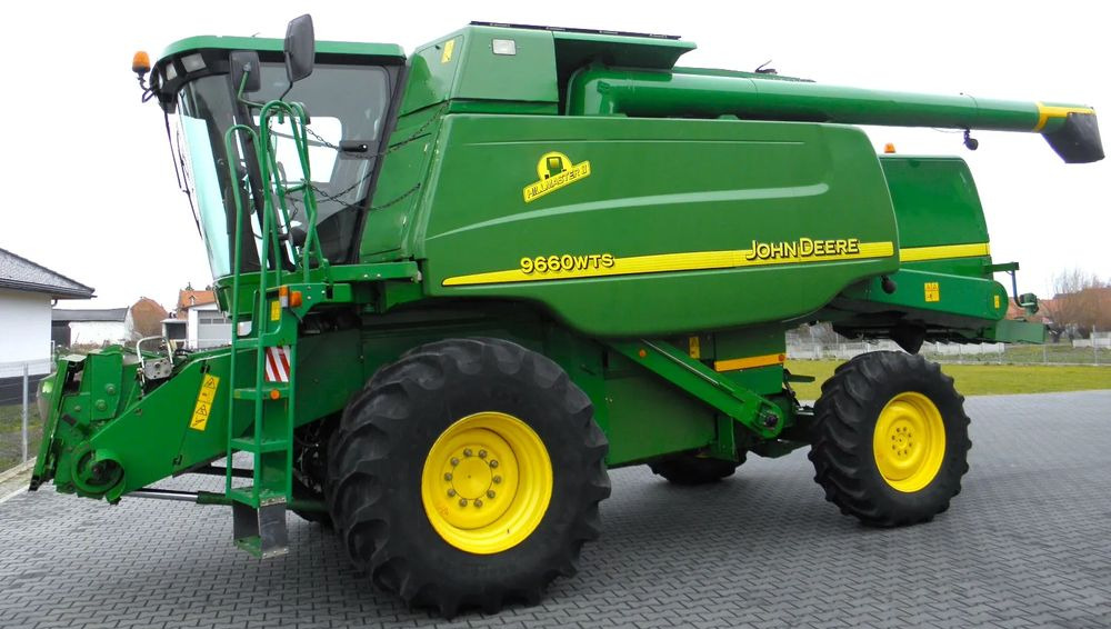 John Deere WTS 9660 HM 2004 Rok, 6,7 m heder, Nie Malowany, Stan Bardzo Dobry - Pemanen gabungan: gambar 1 John Deere WTS 9660 HM 2004 Rok, 6,7 m heder, Nie Malowany, Stan Bardzo Dobry - Pemanen gabungan: gambar 1