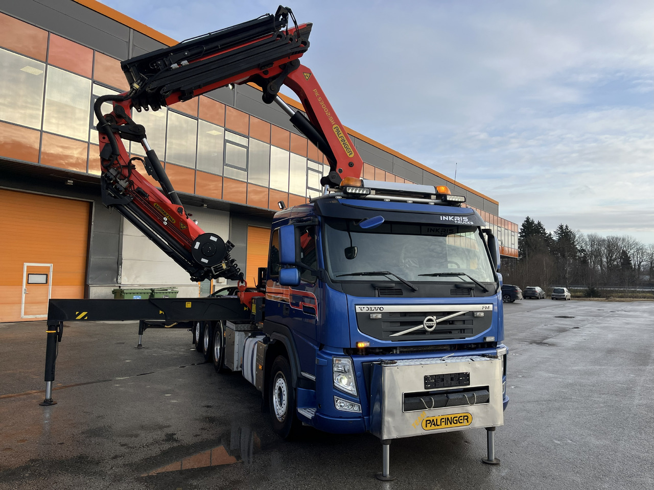 VOLVO FM 500 8X4 + Crane Palfinger PK53002SH YEAR 2016 + JIB PJ125 - Truk derek: gambar 1 VOLVO FM 500 8X4 + Crane Palfinger PK53002SH YEAR 2016 + JIB PJ125 - Truk derek: gambar 1