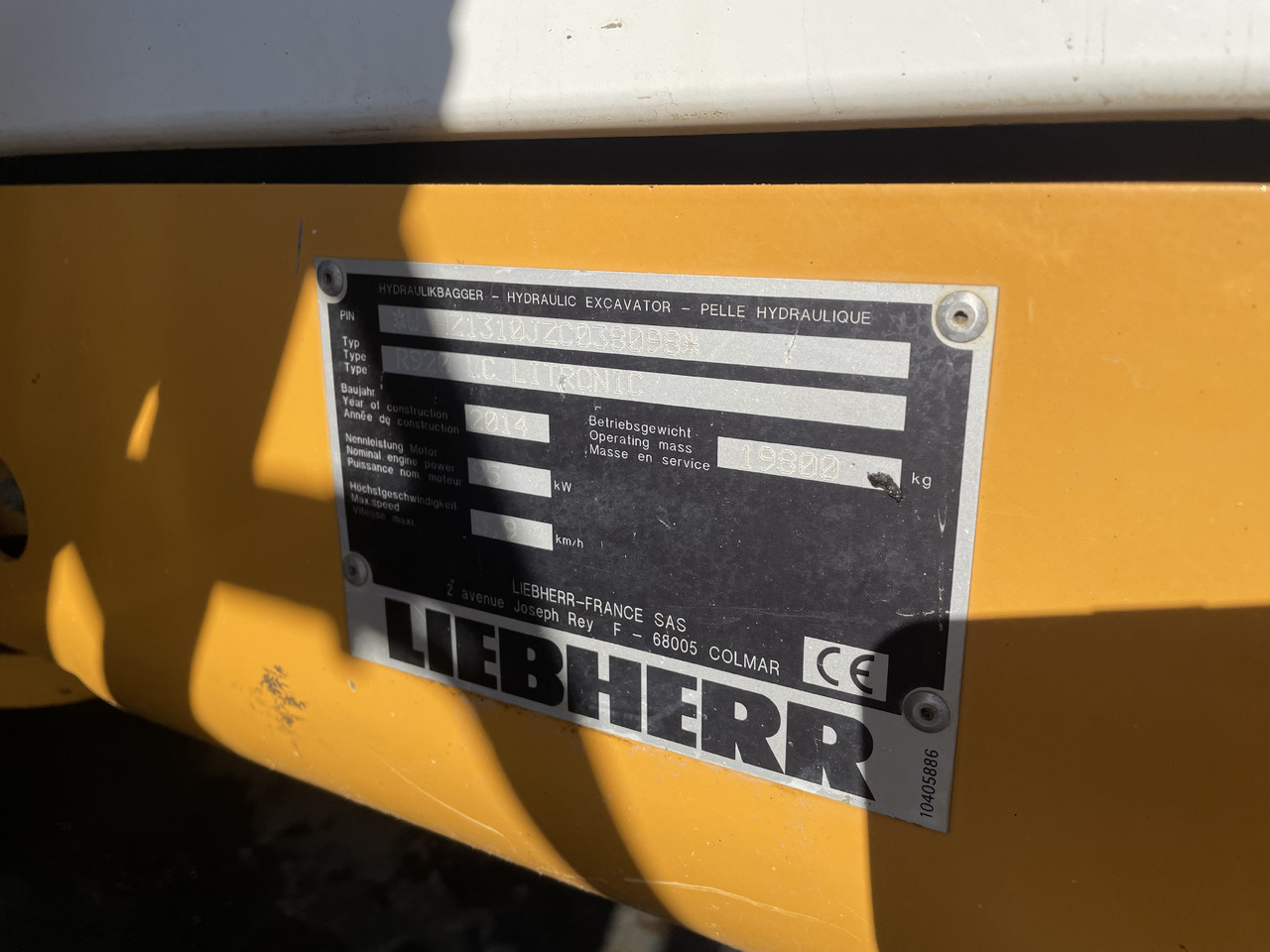 LIEBHERR R920 r920LC - Ekskavator perayap: gambar 4 LIEBHERR R920 r920LC - Ekskavator perayap: gambar 4