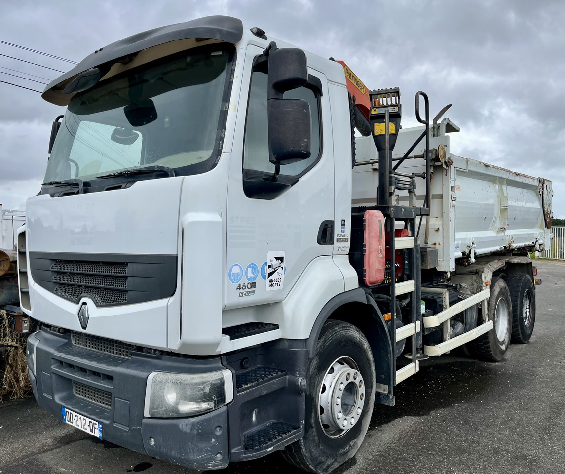 RENAULT Premium Lander 460dxi bibenne grue Palfinger pk16001 - Truk jungkit, Truk derek: gambar 2 RENAULT Premium Lander 460dxi bibenne grue Palfinger pk16001 - Truk jungkit, Truk derek: gambar 2