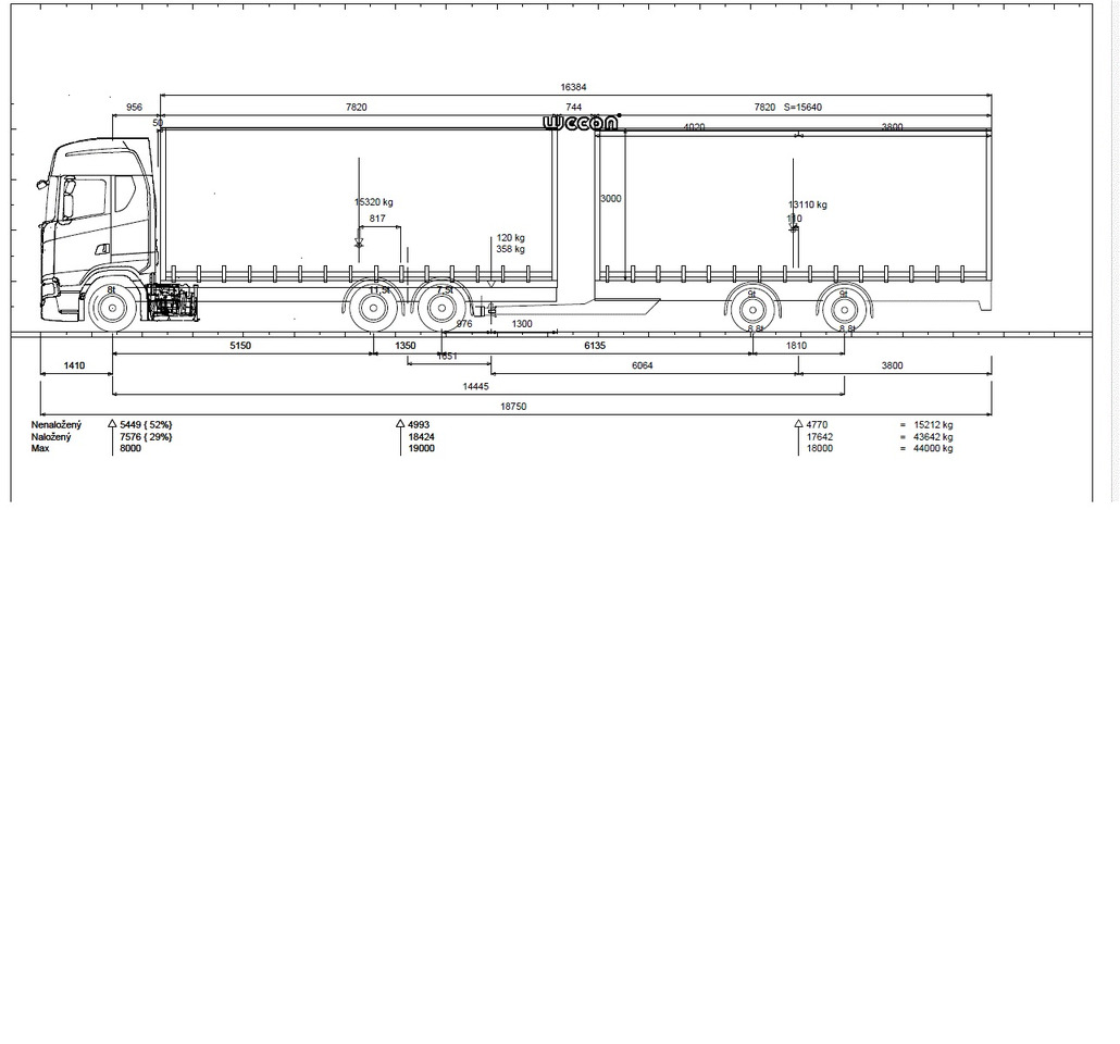 Scania S540 6x2LB - Bodi flatbed: gambar 2 Scania S540 6x2LB - Bodi flatbed: gambar 2