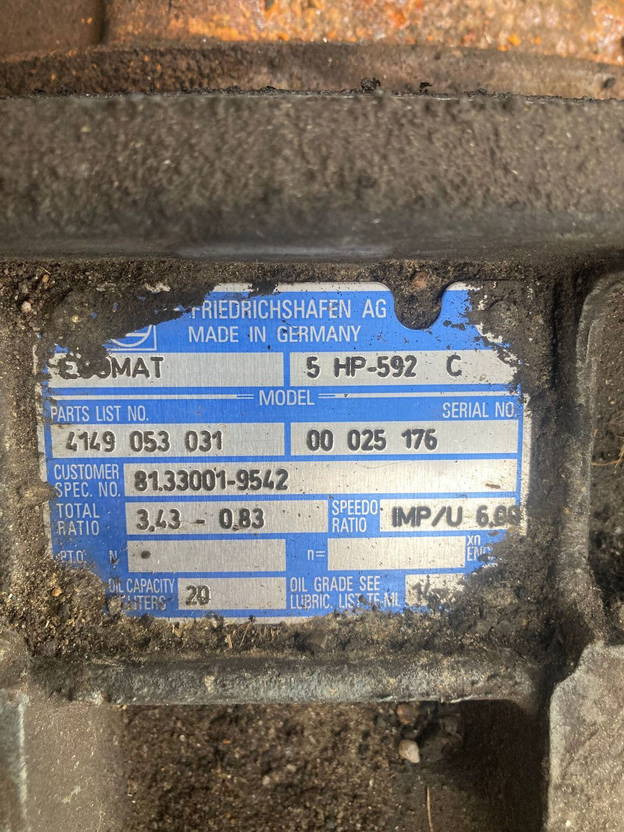 ZF Getriebe ZF 5HP 592C 5HP592C 4149053031 MAN A21 A23 Ecomat - Gearbox untuk Bus: gambar 2 ZF Getriebe ZF 5HP 592C 5HP592C 4149053031 MAN A21 A23 Ecomat - Gearbox untuk Bus: gambar 2