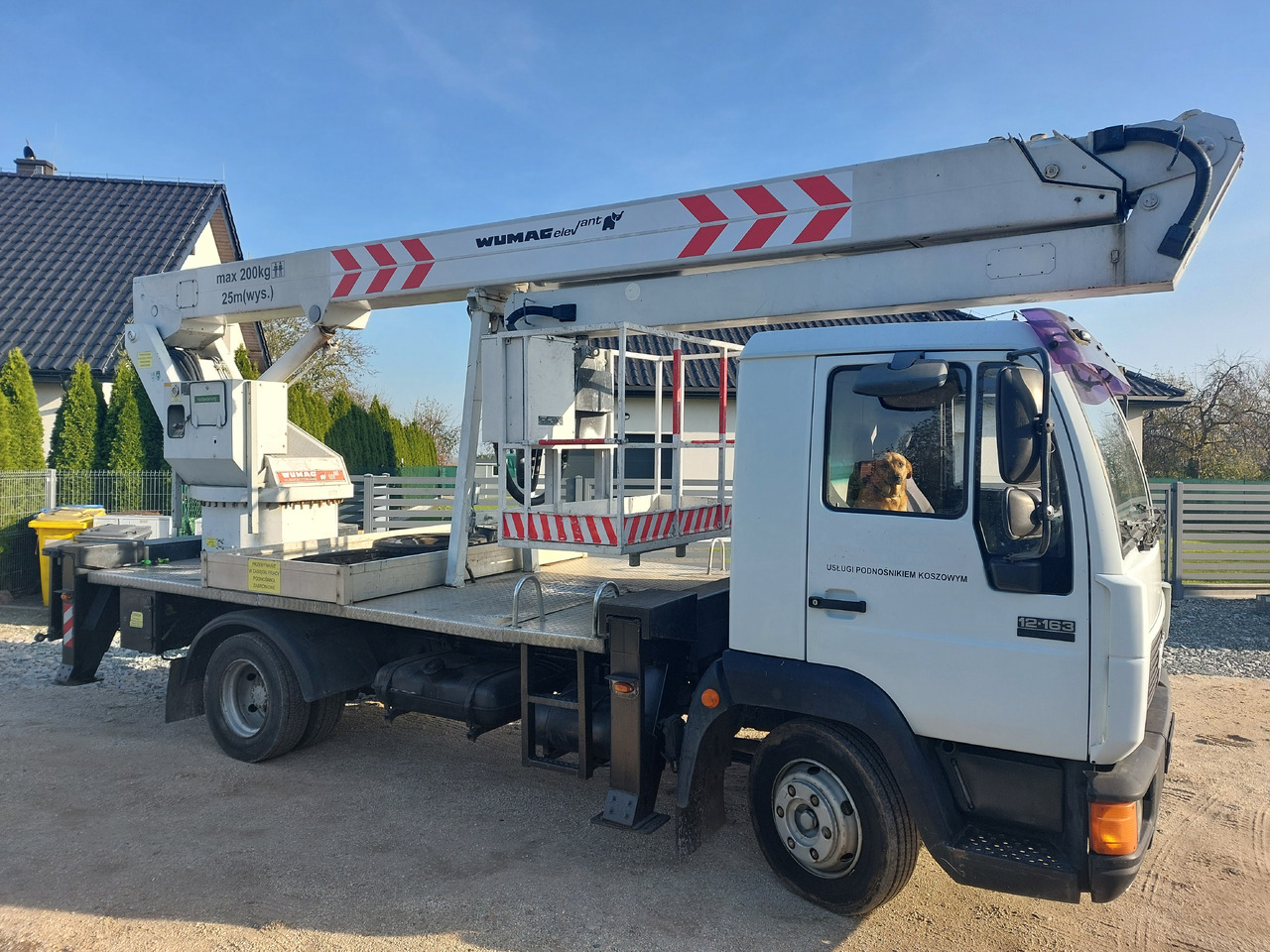 Wumag WT250 Man 8.100, hydraulik WT250 - Platform udara yang dipasang di truk: gambar 3 Wumag WT250 Man 8.100, hydraulik WT250 - Platform udara yang dipasang di truk: gambar 3