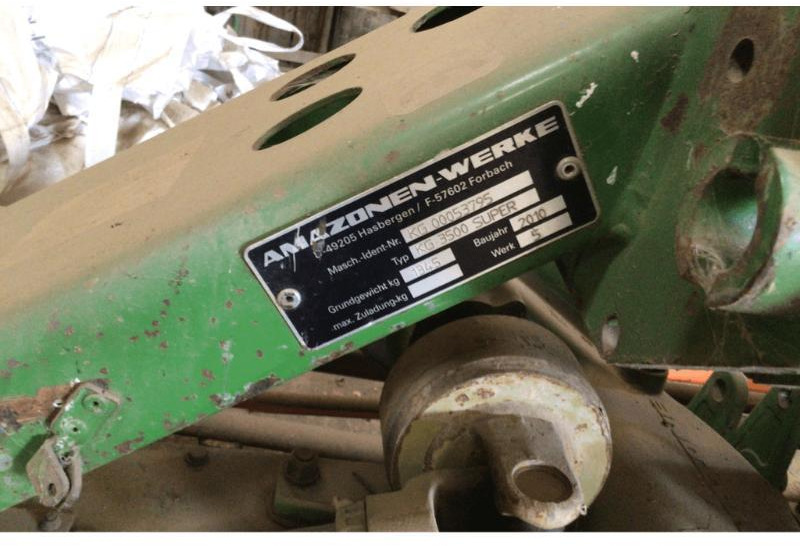 AMAZONE KG3500S - Rotavator: gambar 3 AMAZONE KG3500S - Rotavator: gambar 3