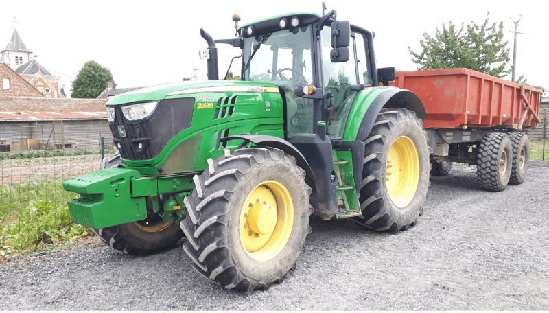 JOHN DEERE 6155M - Traktor: gambar 3 JOHN DEERE 6155M - Traktor: gambar 3