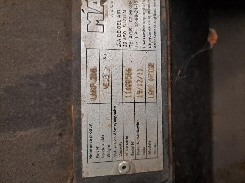 MAGSI LNAF 210 - Bajak salju: gambar 5 MAGSI LNAF 210 - Bajak salju: gambar 5