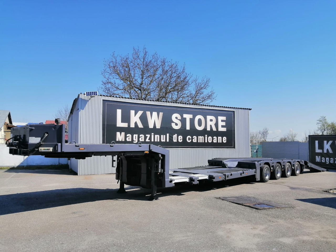 Langendorf Trailer-Tiefbett, 4 Axe, 59 to, extension, TOP !!! - Semi-trailer low bed: gambar 1 Langendorf Trailer-Tiefbett, 4 Axe, 59 to, extension, TOP !!! - Semi-trailer low bed: gambar 1