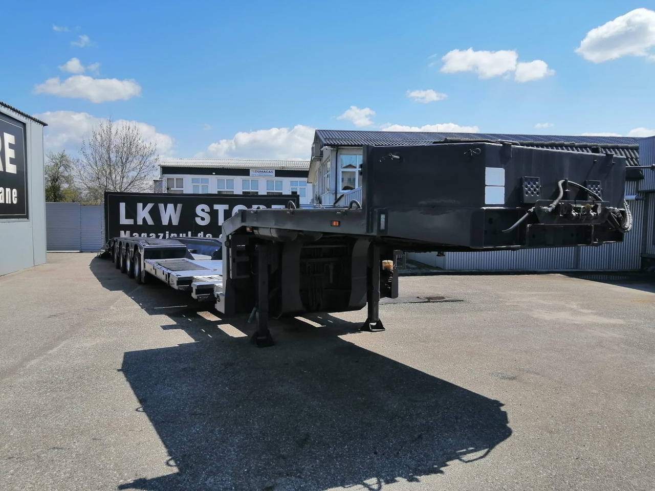 Langendorf Trailer-Tiefbett, 4 Axe, 59 to, extension, TOP !!! - Semi-trailer low bed: gambar 3 Langendorf Trailer-Tiefbett, 4 Axe, 59 to, extension, TOP !!! - Semi-trailer low bed: gambar 3