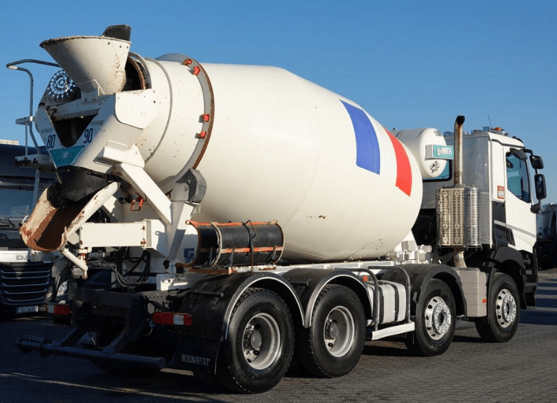 Renault C 430 8×4 Beton Mixer 9m3, TOP !!! - Truk pengaduk beton: gambar 3 Renault C 430 8×4 Beton Mixer 9m3, TOP !!! - Truk pengaduk beton: gambar 3