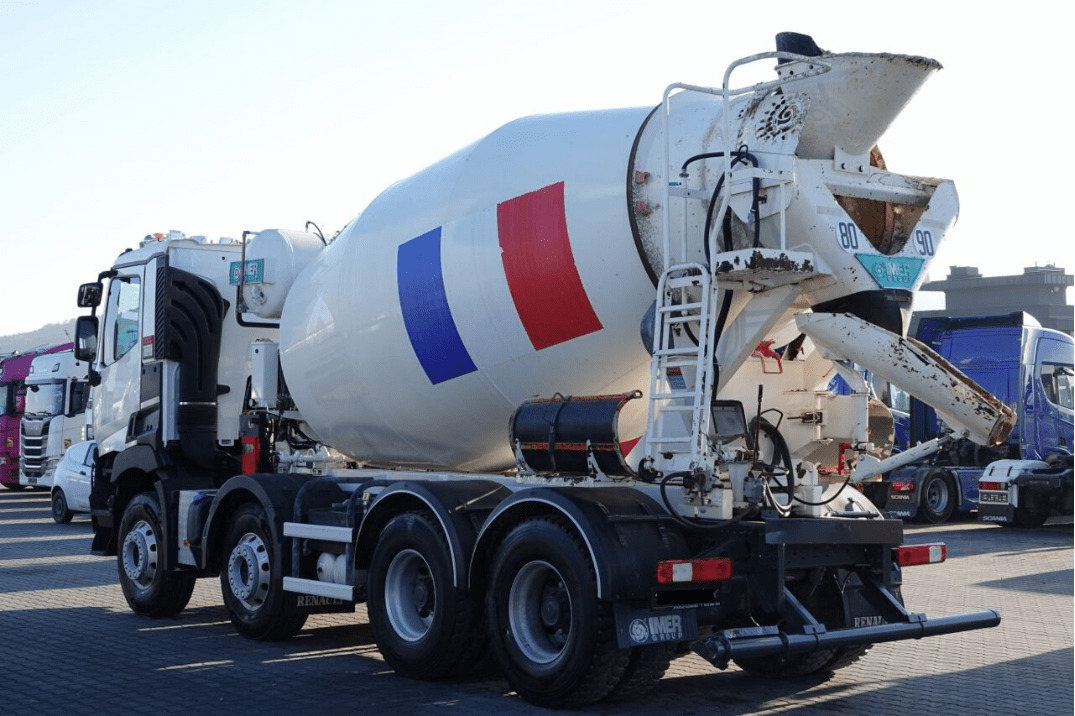 Renault C 430 8×4 Beton Mixer 9m3, TOP !!! - Truk pengaduk beton: gambar 2 Renault C 430 8×4 Beton Mixer 9m3, TOP !!! - Truk pengaduk beton: gambar 2