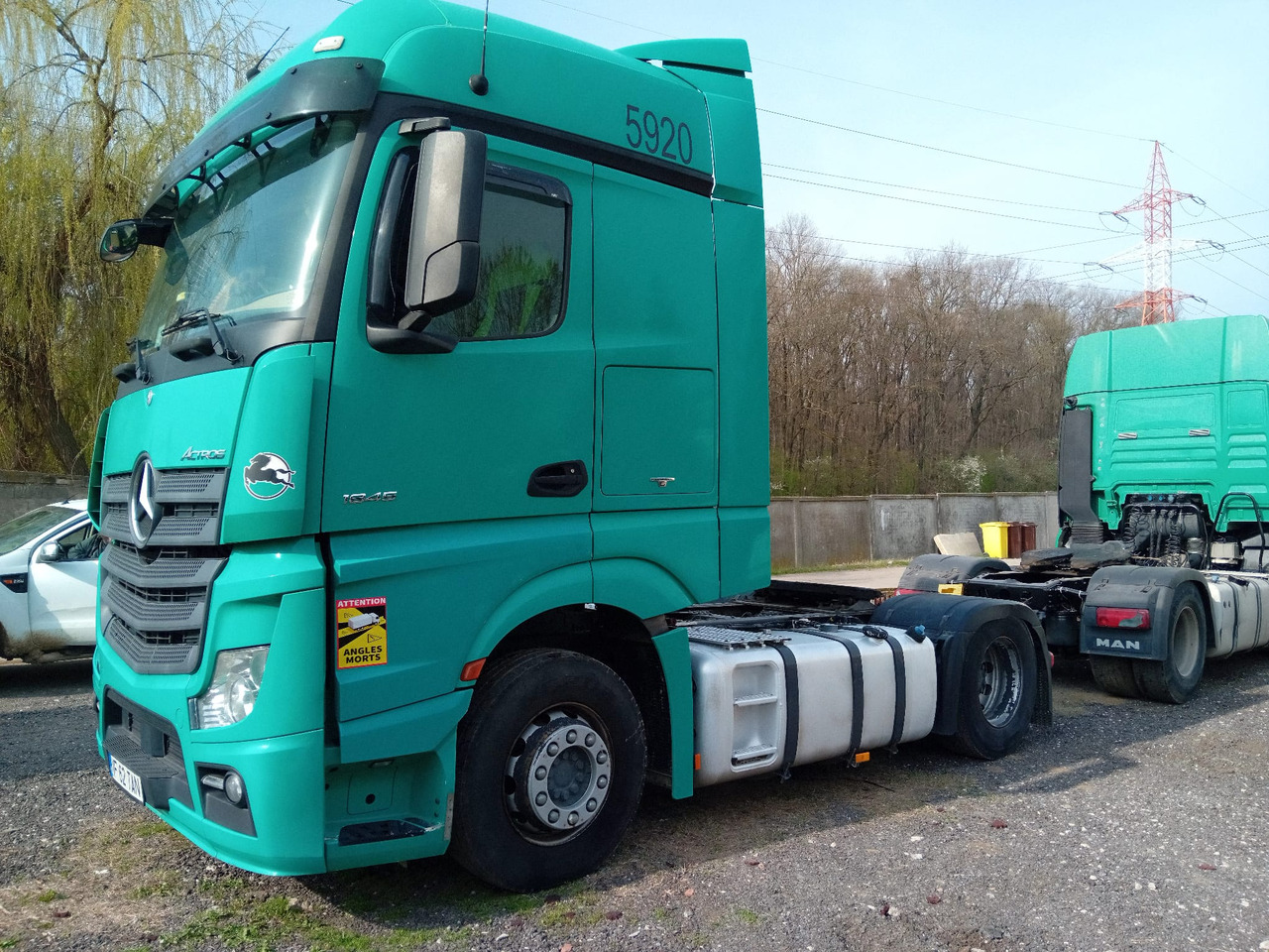 Mercedes-Benz Actros 18.45 - Tractor head: gambar 3 Mercedes-Benz Actros 18.45 - Tractor head: gambar 3