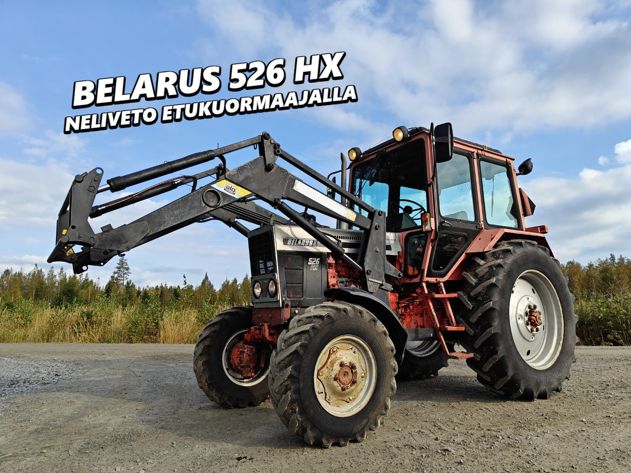 Belarus Agross 526HX Quicke 4300US etukuormaajalla, katso video! - Traktor: gambar 1 Belarus Agross 526HX Quicke 4300US etukuormaajalla, katso video! - Traktor: gambar 1