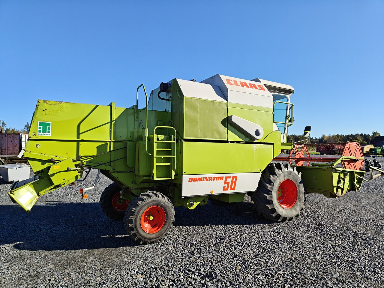CLAAS Dominator 58 - Pemanen gabungan: gambar 4 CLAAS Dominator 58 - Pemanen gabungan: gambar 4
