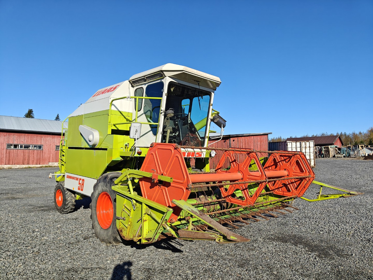 CLAAS Dominator 58 - Pemanen gabungan: gambar 5 CLAAS Dominator 58 - Pemanen gabungan: gambar 5