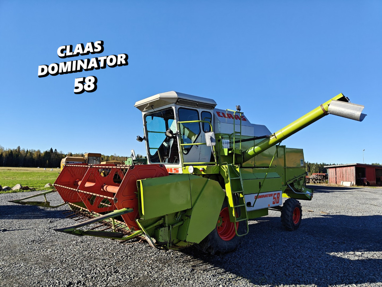 CLAAS Dominator 58 - Pemanen gabungan: gambar 1 CLAAS Dominator 58 - Pemanen gabungan: gambar 1