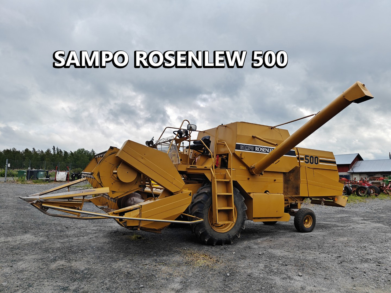 Sampo Rosenlew 500 - Pemanen gabungan: gambar 1 Sampo Rosenlew 500 - Pemanen gabungan: gambar 1