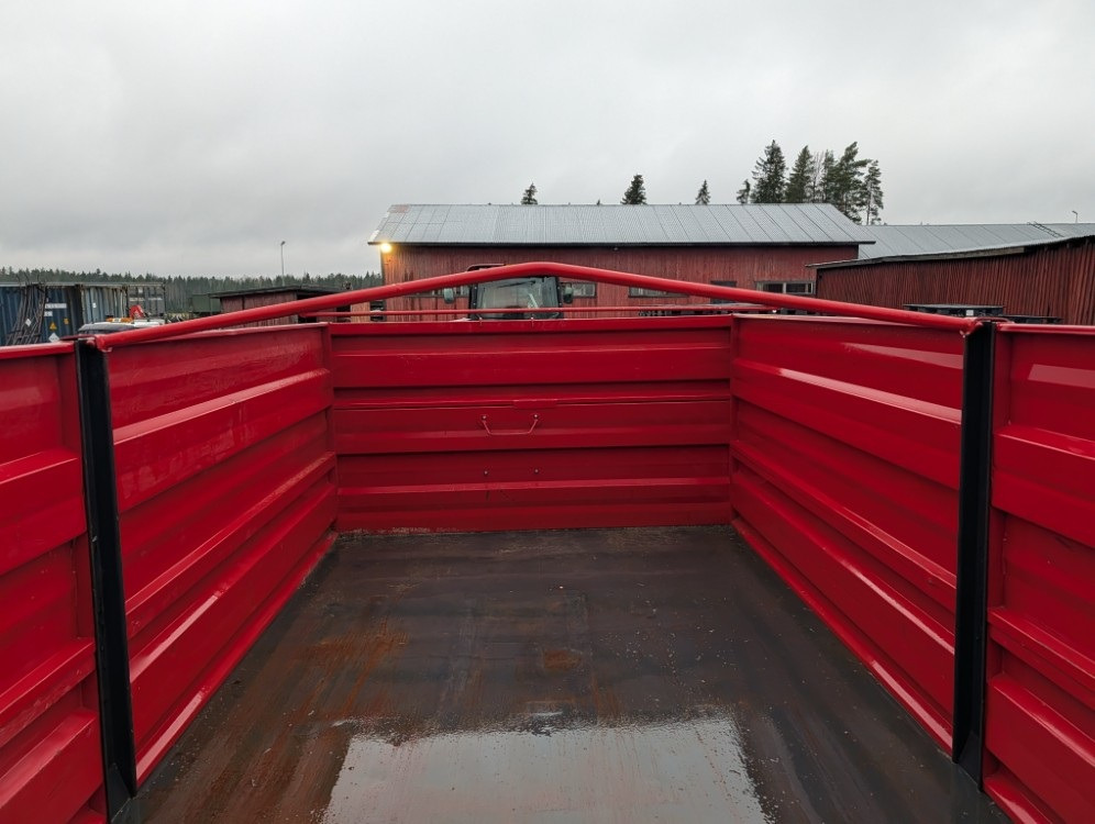 Trailer jungkit pertanian/ Tempat sampah Tuhti WS120 telikippikärry: gambar 10