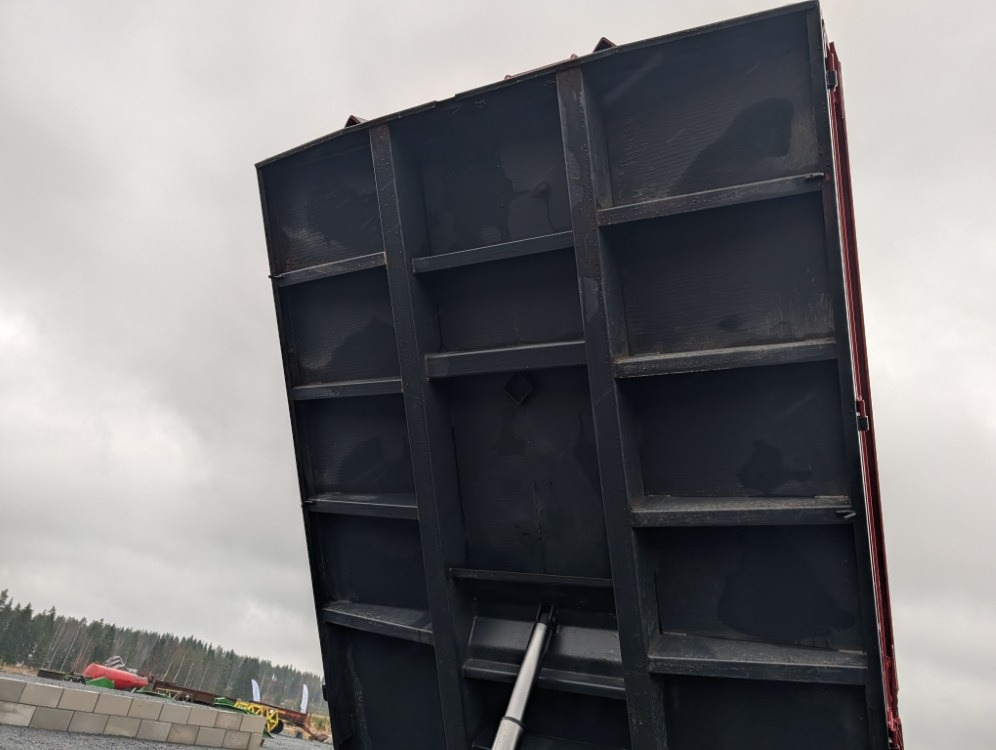 Trailer jungkit pertanian/ Tempat sampah Tuhti WS120 telikippikärry: gambar 11