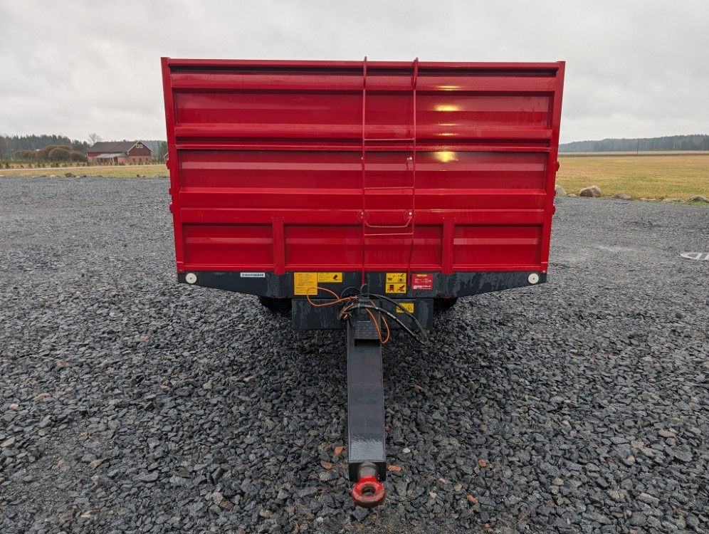 Trailer jungkit pertanian/ Tempat sampah Tuhti WS120 telikippikärry: gambar 6