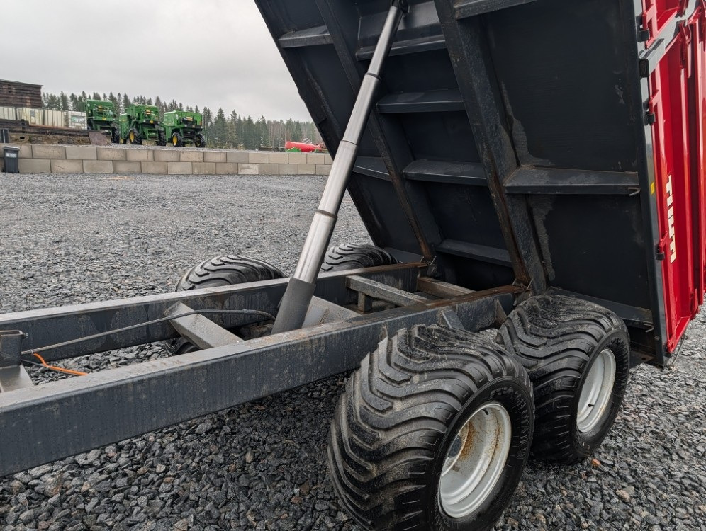 Trailer jungkit pertanian/ Tempat sampah Tuhti WS120 telikippikärry: gambar 12