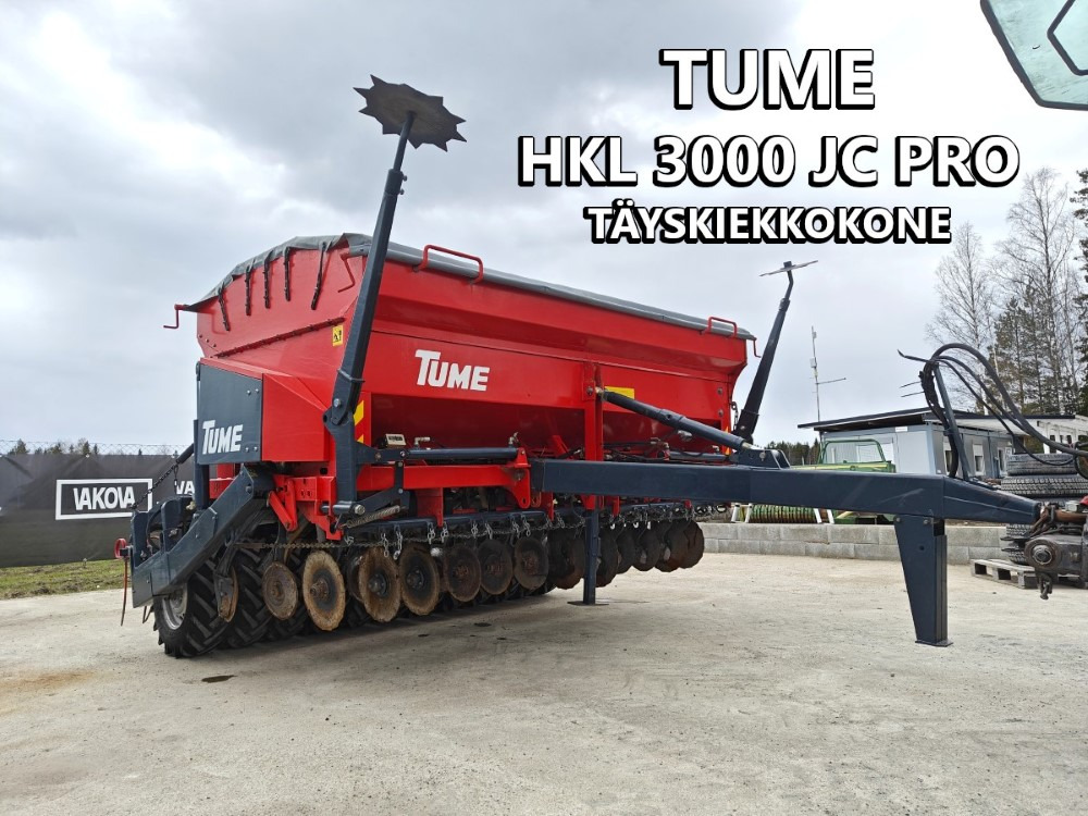 Tume HKL 3000 JC Pro Täyskiekkokone - Menggabungkan bor benih: gambar 1 Tume HKL 3000 JC Pro Täyskiekkokone - Menggabungkan bor benih: gambar 1