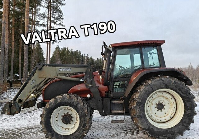 Valtra T190 HiTech etukuormaajalla - Traktor: gambar 1 Valtra T190 HiTech etukuormaajalla - Traktor: gambar 1