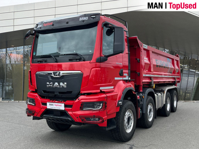 Truk jungkit MAN TGS 35.480 8x4 BB CH Euro6 Pritarder Klima AHK ZV: gambar 8