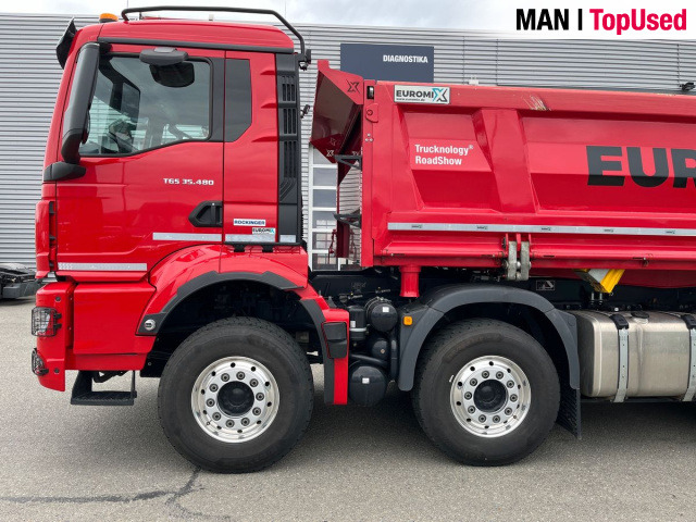 Truk jungkit MAN TGS 35.480 8x4 BB CH Euro6 Pritarder Klima AHK ZV: gambar 6