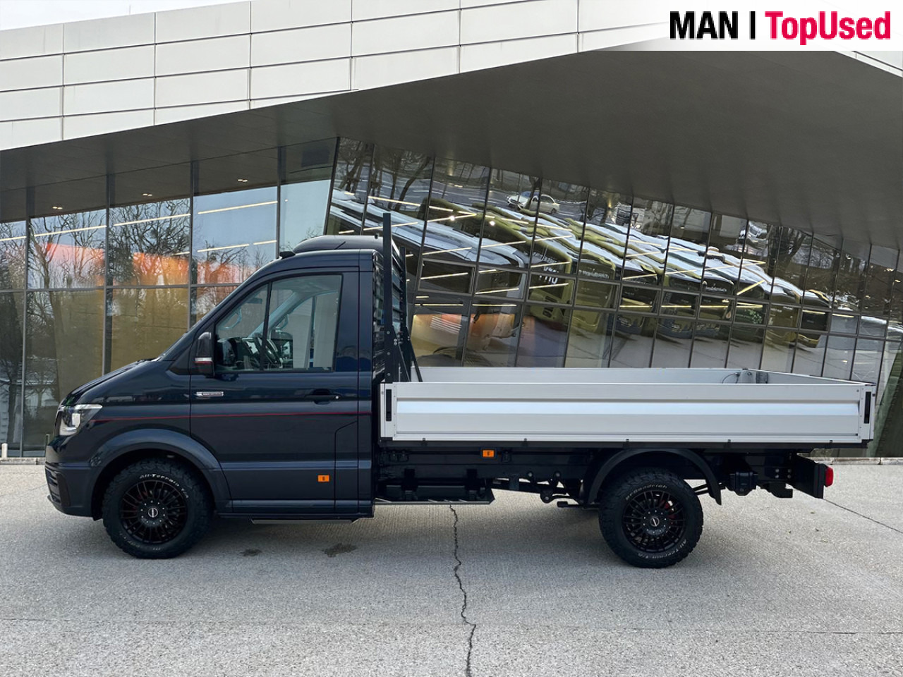 MAN TGE 3.180 4X4 Individual SB, Automatic, Flat bed - Van flatbed: gambar 3 MAN TGE 3.180 4X4 Individual SB, Automatic, Flat bed - Van flatbed: gambar 3