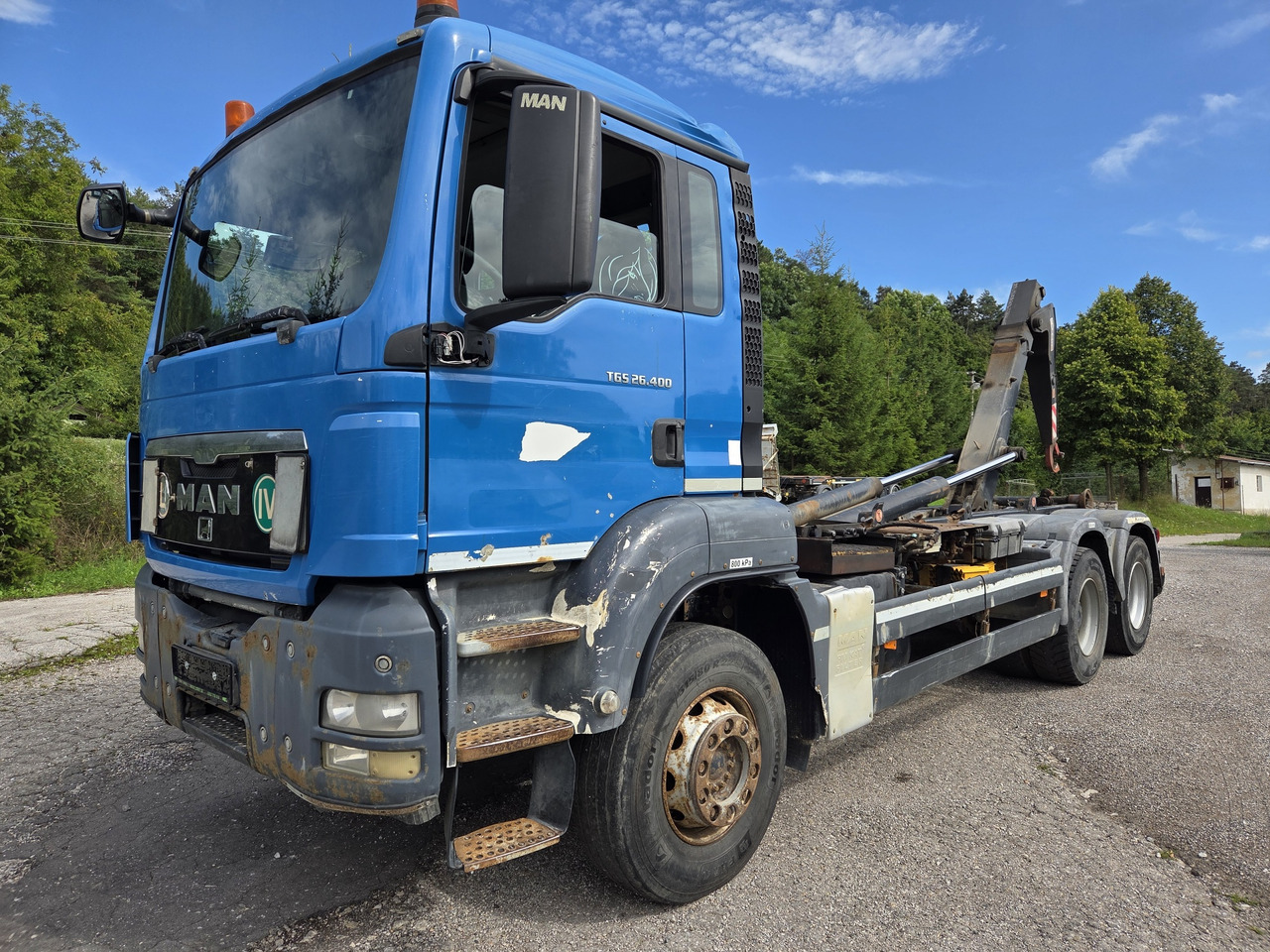 MAN TGS 26.400 6X4BB 20 TON abrollkipper - Hook lift: gambar 1 MAN TGS 26.400 6X4BB 20 TON abrollkipper - Hook lift: gambar 1
