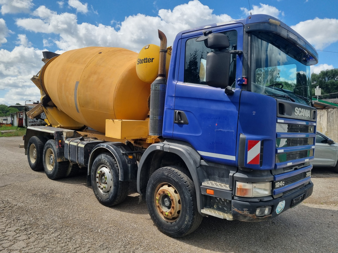 SCANIA R 124 CB8X4HZ 360 mixer - Truk pengaduk beton: gambar 3 SCANIA R 124 CB8X4HZ 360 mixer - Truk pengaduk beton: gambar 3