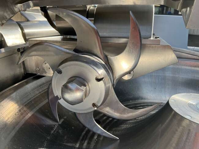 Mesin makanan Laska vacuum bowl cutter KU200V: gambar 8